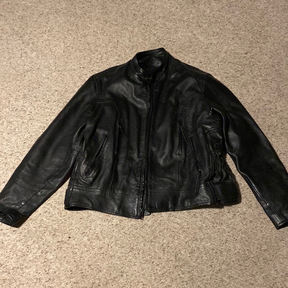 Leather jacket